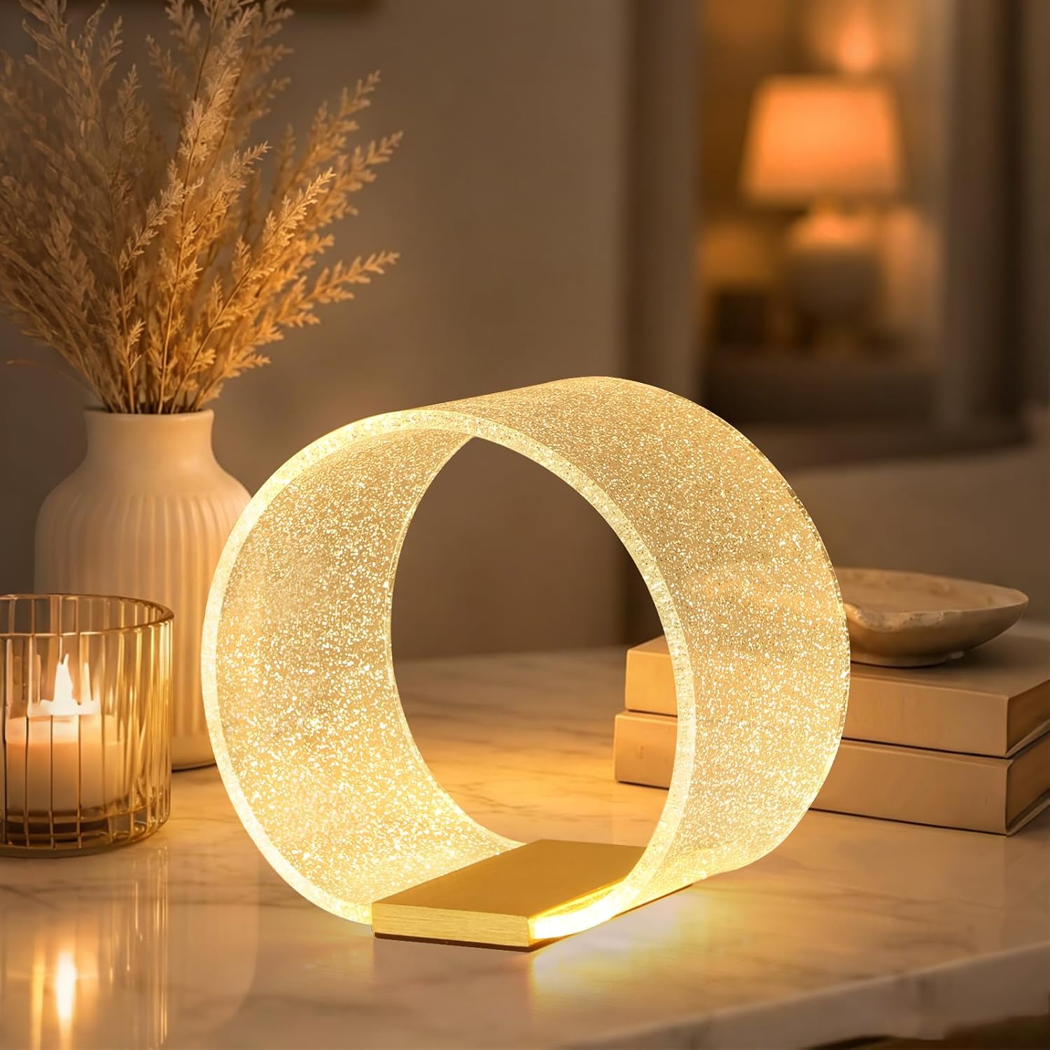 Circular LED Table Lamp